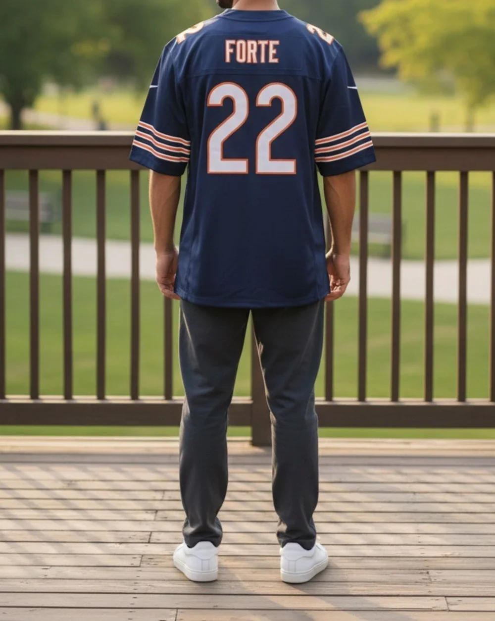 Nike Chicago Bears Matt Forte #22 On-Field NFL Jersey Mens Size 60 Blue